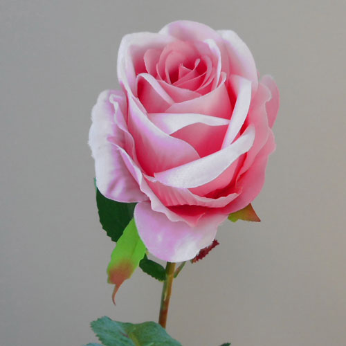 Mini Artificial Wild Roses Pink 52cm Artificial Flowers
